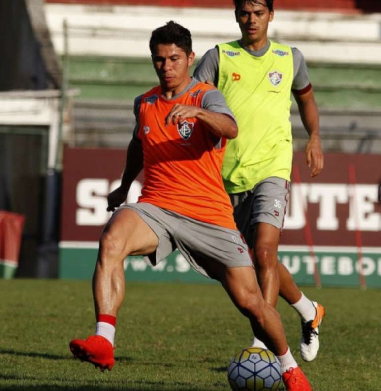 Danilinho é cotado para jogar no lugar de Marcos Junior (Foto: Nelson Perez/Fluminense F.C.)