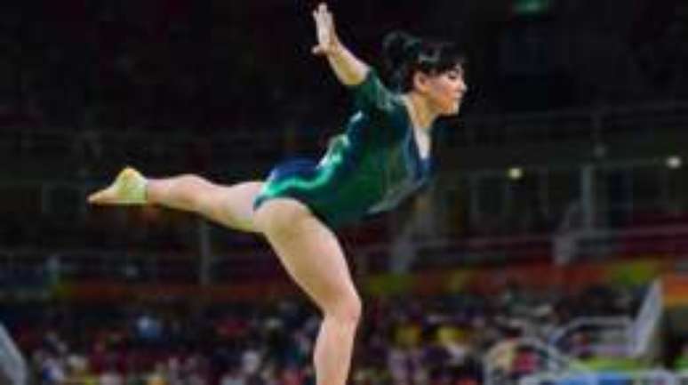 Alexa Moreno ficou em 31º lugar na classificação geral da ginástica artística