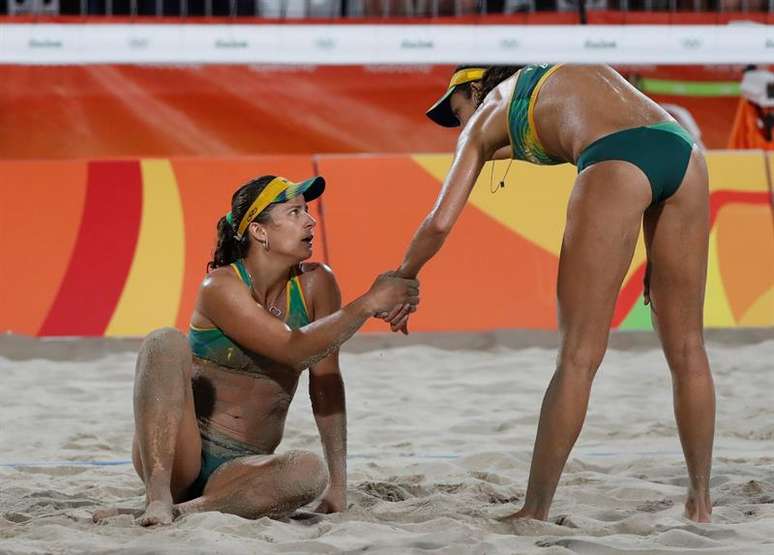 Larissa e Talita, derrotadas na disputa do bronze olímpico