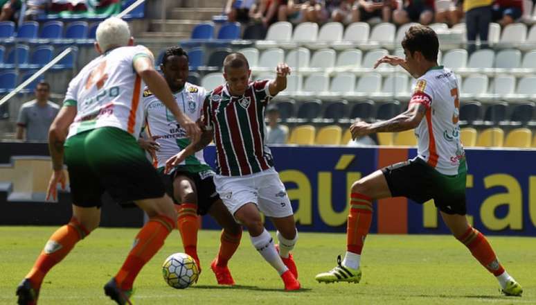 Marcos Junior não estará em campo pelo Fluminense diante do Santa Cruz (Foto: Nelson Perez/Fluminense)