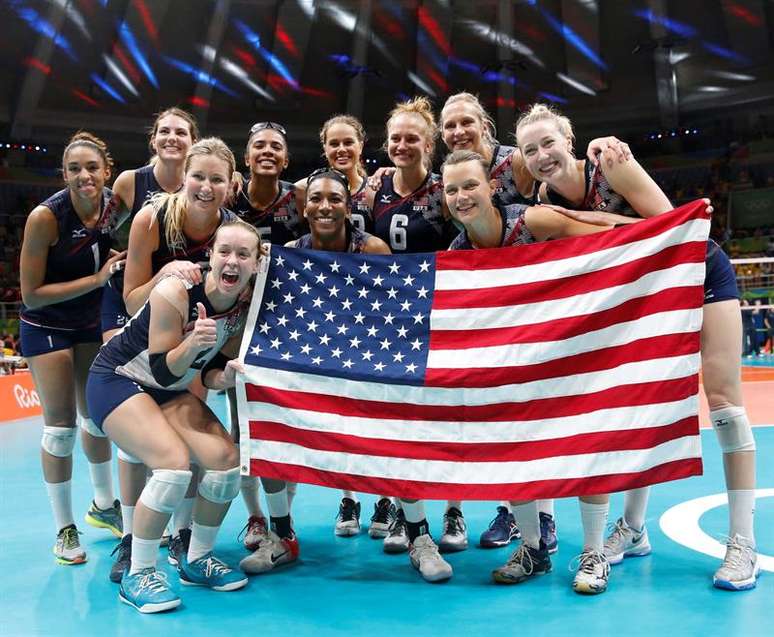Seleção norte-americana ficou com a medalha de bronze ao vencer a Holanda nos Jogos Rio 2016
