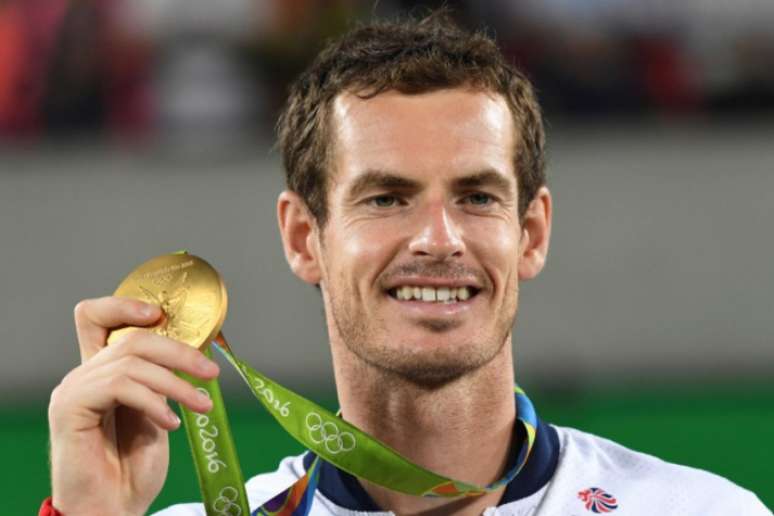Ouro no tênis, Andy Murray é um dos integrantes da Team GB na Rio-2016 (Foto: LUIS ACOSTA / AFP)