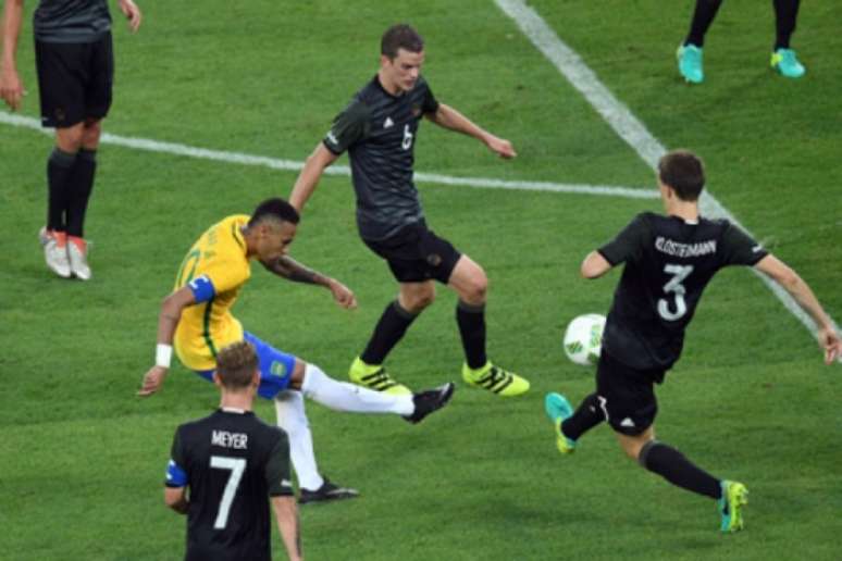 Brasil x Alemanha - Futebol Rio-2016 - Neymar (Foto: AFP)