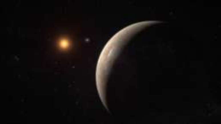 O planeta orbita a estrela mais próxima do Sol, Proxima Centauri