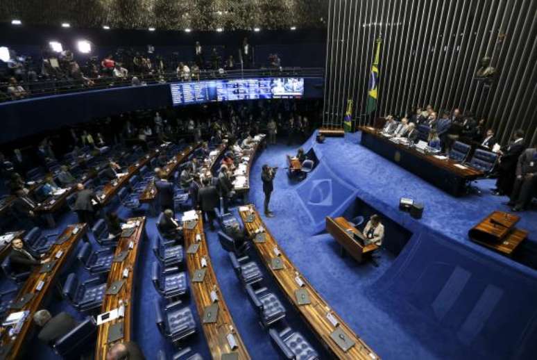 Começa sessão de julgamento do processo de impeachment da presidenta afastada Dilma Rousseff no Senado