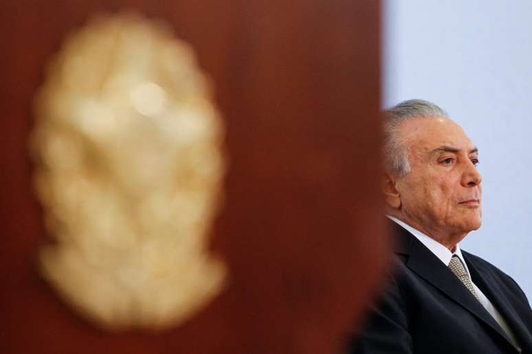 O presidente interino Michel Temer negou estar nervoso com o julgamento da presidente afastada Dilma Rousseff