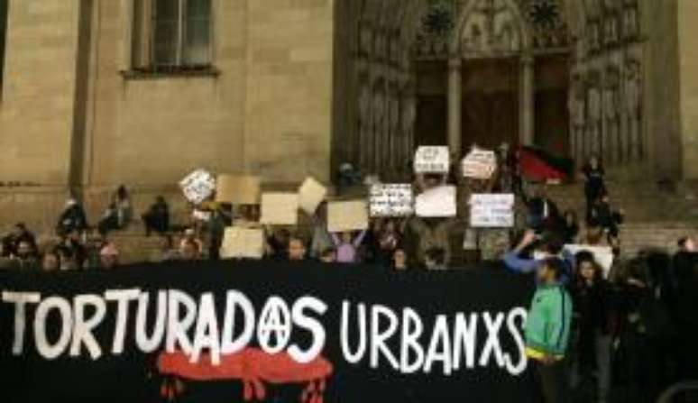 Em junho, protesto na Praça da Sé lembrou moradores de rua mortos na capital paulista, provavelmente por causa do frio 