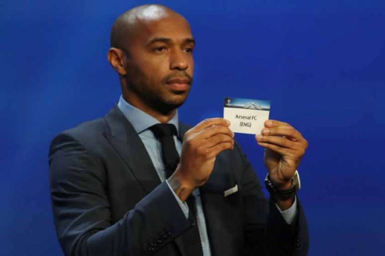 Henry participou do sorteio da Liga dos Campeões na última quinta-feira (Foto: Valery Hache / AFP)