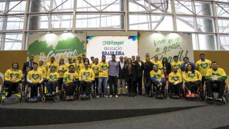 Delegação brasileira terá 287 atletas no Rio de Janeiro (Foto: Daniel Zappe/MPIX/CPB)