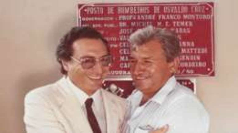 Em inaugura&ccedil;&atilde;o em 1985, ainda na primeira gest&atilde;o como secret&aacute;rio de Seguran&ccedil;a P&uacute;blica de SP