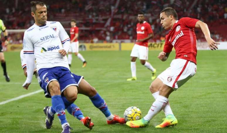 Inter de Seijas levou a melhor sobre o Fortaleza de Corrêa (Foto: Pedro H. Tesch/Eleven/Lancepress!)