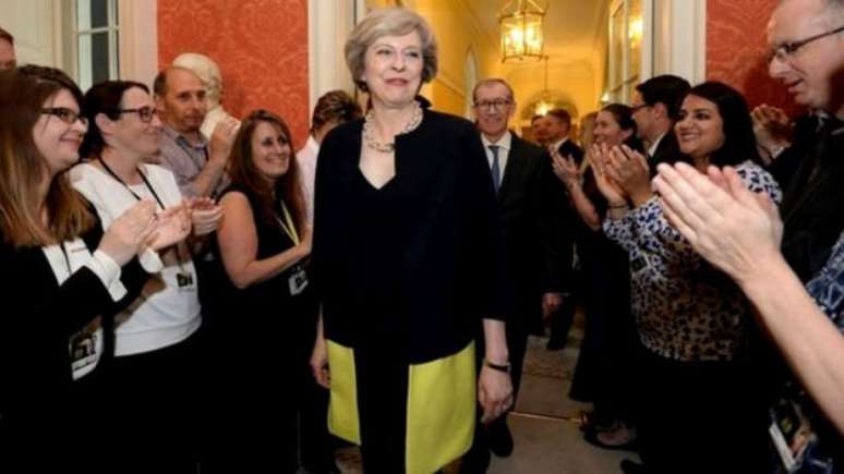 No encontro, estarão presentes os líderes mais importantes do mundo, como a nova primeira-ministra britânica, Theresa May. 
