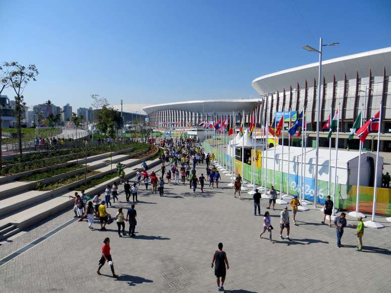 Área de convivência do Parque Olímpico vai manter a maioria das suas atrações