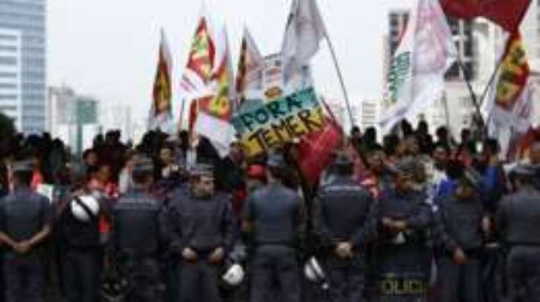 Policiais estão orientados a impedir que ocorra qualquer manifestação na avenida Paulista no domingo