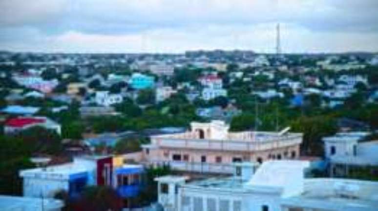 Foto de Mogadishu postada por Deeq no Instagram; desconhecido ajudou Farhiya a encontrar pai