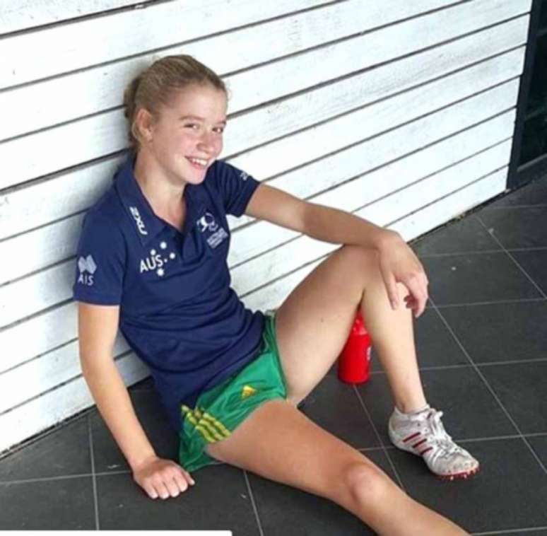 Aos 15 anos, a australiana Isis Holt é candidata a medalhista nos Jogos do Rio-2016 (Foto: Instagram/Reprodução)