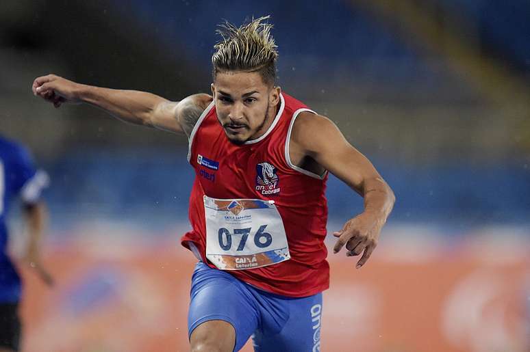 Fábio Bordignon em evento teste para as Paralimpíadas do Rio