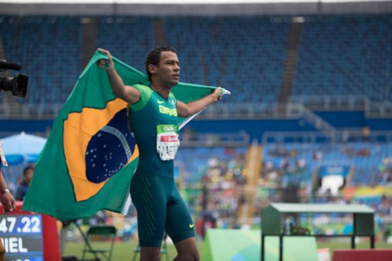 Daniel Martins levou o único ouro no Brasil nesta sexta-feira no Rio de Janeiro (Foto: Daniel Zappe/MPIX/CPB)