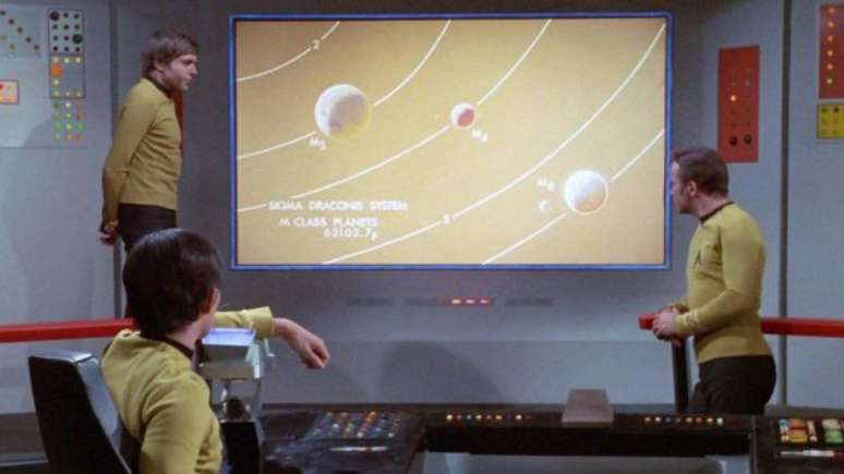 'Star Trek' previu as televisões de telas planas, finas e tamanho grande