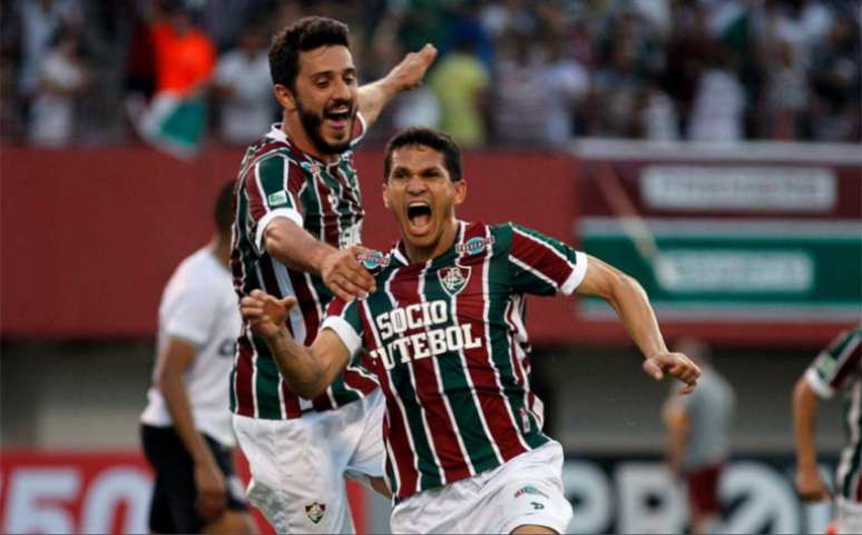 Magno Alves deu três assistências, uma delas para Marquinho marcar (Foto: Nelson Perez/Fluminense F.C.)