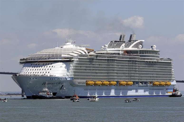 Harmony of the Seas é o maior navio de passageiros do mundo