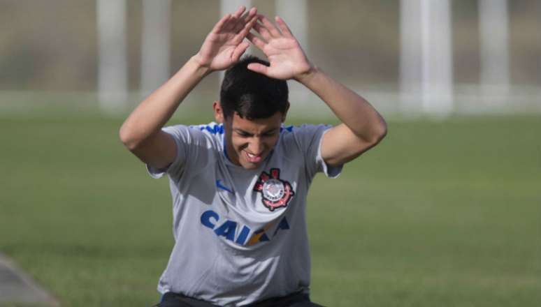 Marciel defendeu o Timão em seis partidas profissionais e marcou um gol, no ano passado (Foto: Daniel Augusto Jr)