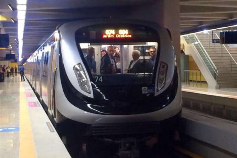 Linha 4 do Metrô vai ampliar serviços oferecidos à população do Rio de Janeiro. Trens irão até a Barra da Tijuca