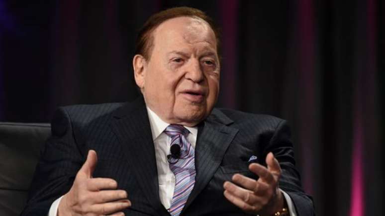 O magnata de cassinos, Sheldon Adelson