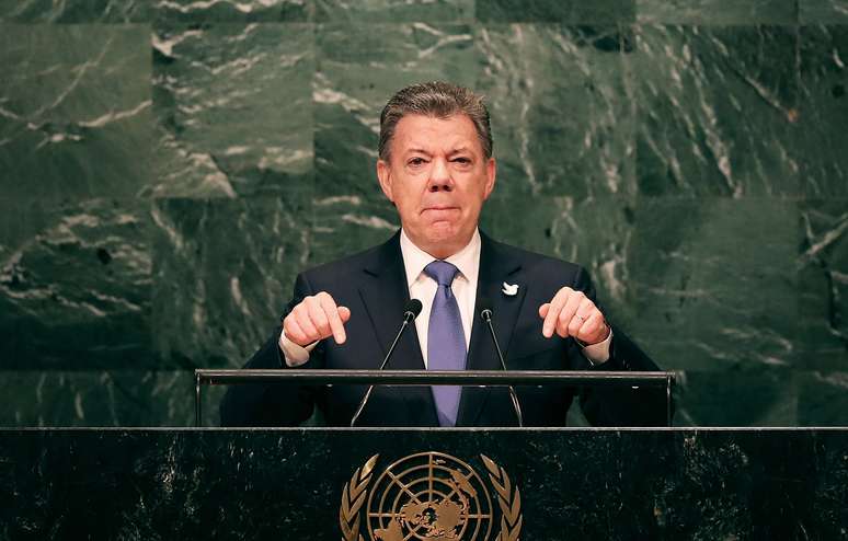 Juan Manuel Santos, presidente da Colômbia