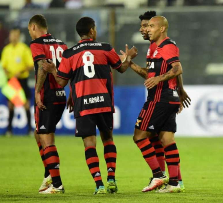 Flamengo venceu com gol de Emerson (Foto: AFP PHOTO)