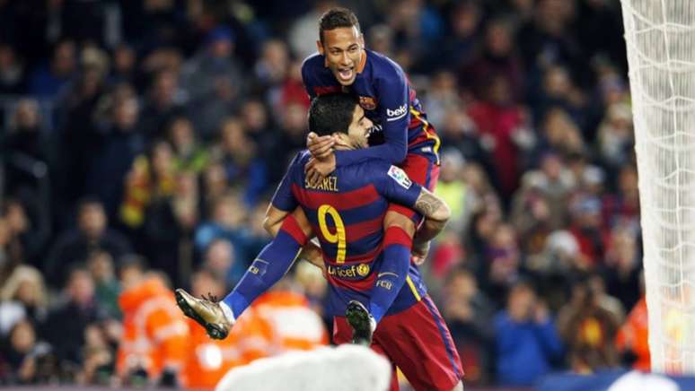 Com a ajuda de Suárez, Neymar deslanchou até chegar à Bola de Ouro da Fifa (Foto: Miguel Ruiz / FCB)