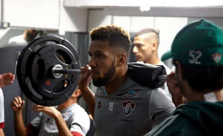 Samuel foi emprestado pelo Fluminense ao Hatta Club, dos Emirados Árabes(Foto: Nelson Perez/Fluminense F.C)