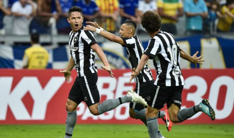 Canales desencantou pelo Botafogo no segundo de três jogos do time com o Cruzeiro (Pedro Vilela / Agencia i7)