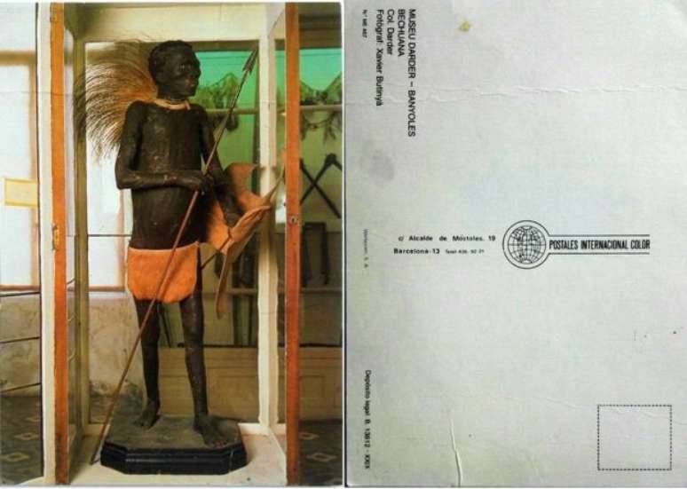 Cartão Postal vendido no Museu Darder, na Espanha