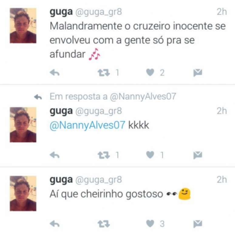 Volante Gustavo Serqueira declarou torcida Rubro-Negro, que briga pelo título brasileiro (Reprodução/Twitter)