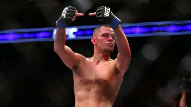 Nate Diaz foi o único lutador a derrotar Conor McGregor dentro do octógono do UFC - (Foto: divulgação UFC)