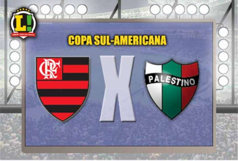 Flamengo recebe o Palestino nesta quarta-feira