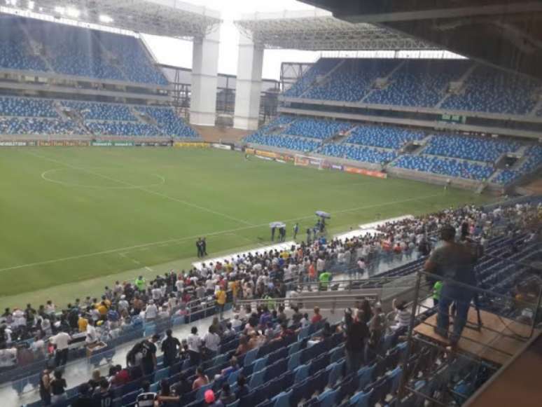 Arena Pantanal deve receber o jogo entre Santa Cruz e Corinthians (Foto: Rodrigo Vessoni)