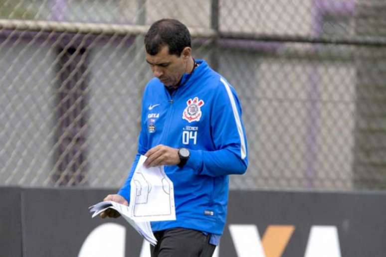 Fabio Carille comandará o quarto jogo seguido como interino do Corinthians no sábado (Foto: Agencia Corinthians)