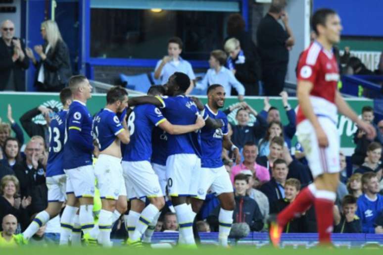 Everton vive boa fase neste início da Premier League (Foto: ANTHONY DEVLIN / AFP)