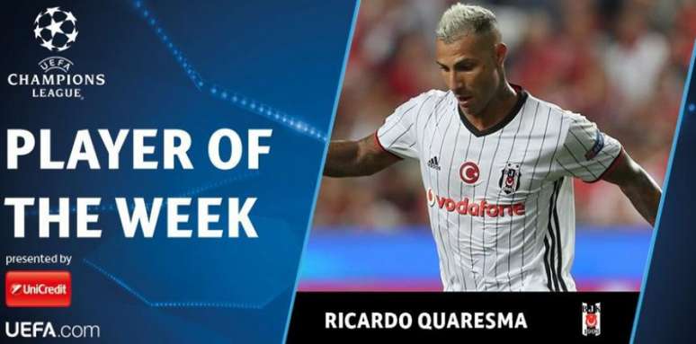 Ricardo Quaresma foi eleito por 41% da votação popular (Foto: Reprodução)