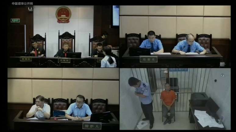 Imagens de c&acirc;meras da Justi&ccedil;a