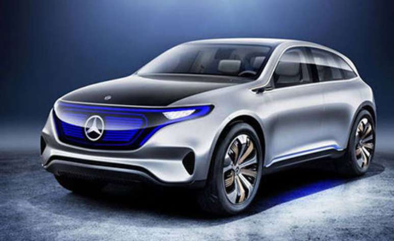 O carro elétrico futurista da Mercedes