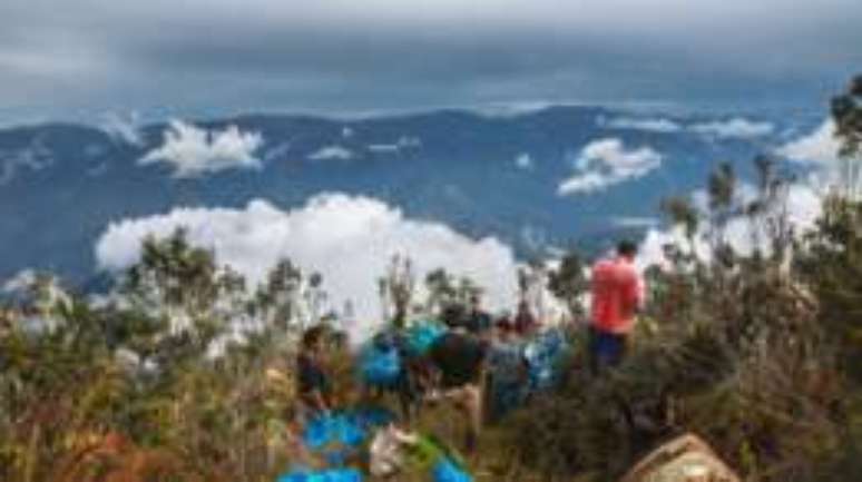 Grupo seguiu o 'Caminho de Pedra', uma rota de fuga que levaria a um ref&uacute;gio inca