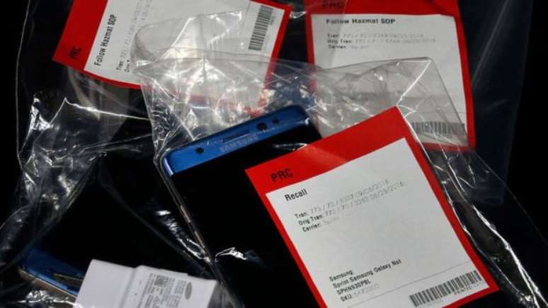 Recall mundial do Note 7 afetou 2,5 milhões de aparelhos