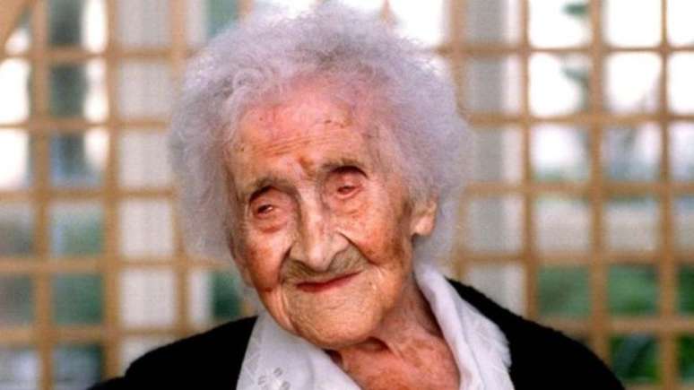 Jeanne Calment morreu em 1997, aos 122 anos de idade