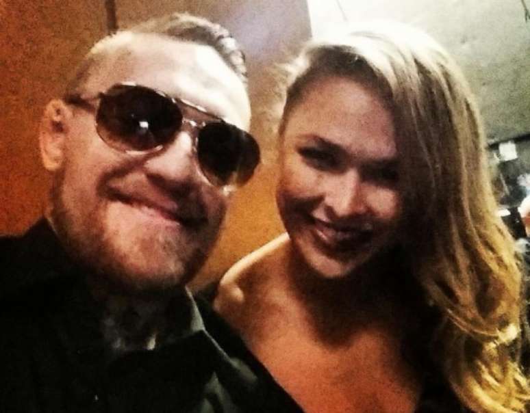 Conor McGregor e Ronda Rousey são os maiores astros do UFC - (FOTO: Reprodução)