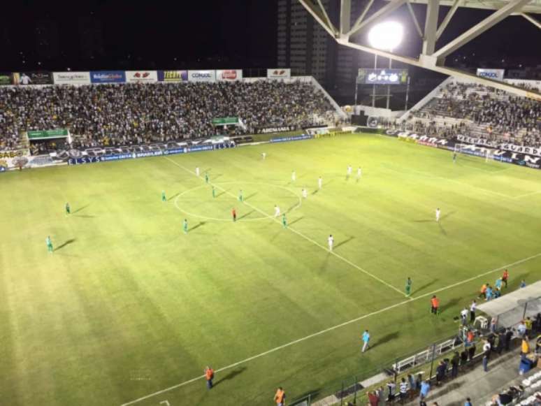 Time da casa levou a melhor e está perto da decisão da Série C (Foto:Divulgação/Twitter oficial do Guarani)