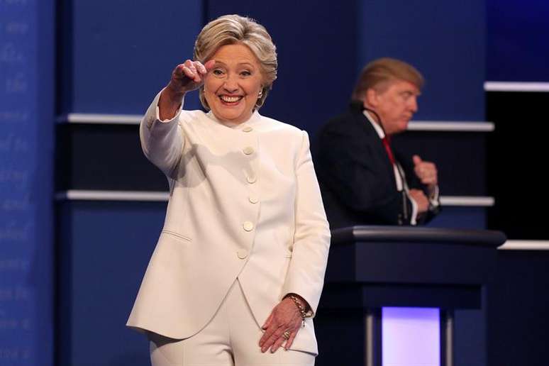 Hillary e Trump participaram de debate na noite de quarta-feira