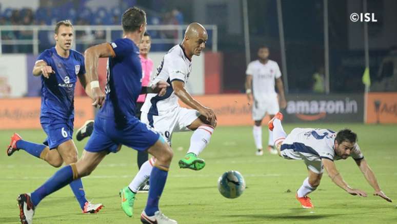 Julio Cesar em atividade pelo FC Goa (Divulgação)